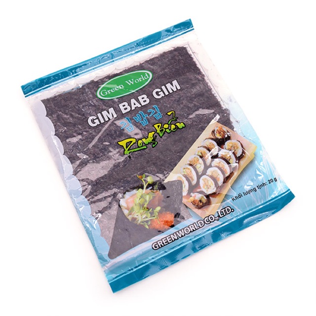 Rong biển cuộn cơm gim bab gim