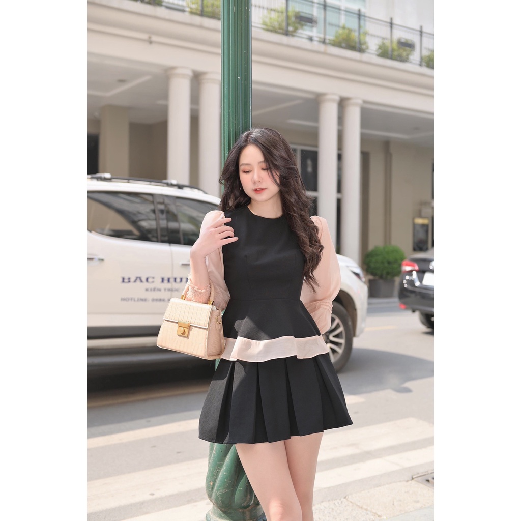 Áo sơ mi, áo pepbum thiết kế thời trang nữ am247
