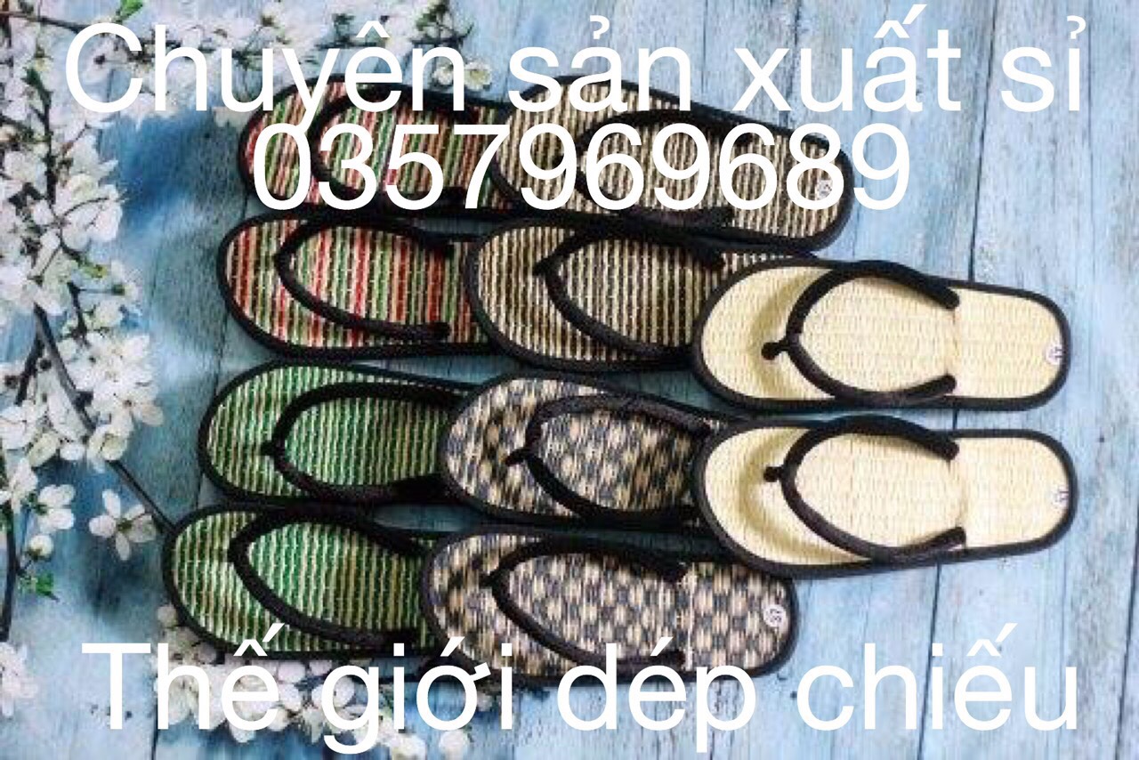 Dép chiếu nữ, dép đi biển, dép đi du lịch,dép trong nhà,dép mang văn phòng