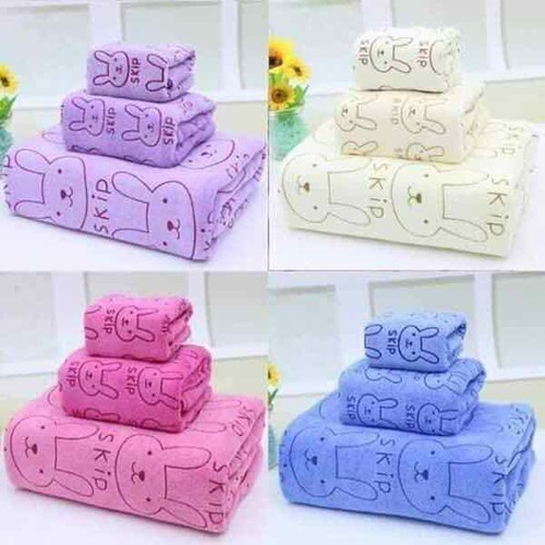 [SALE 50%] SET KHĂN TẮM 3 CÁI HÀNG THÁI LAN SỢI BÔNG MỀM MẠI- Đức Thành Shop