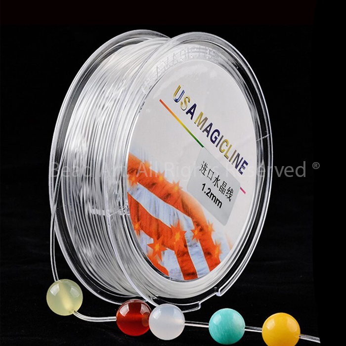 [5 Mét] Dây Cước Co Giãn Trong Suốt USA Magicline Dùng Xỏ Vòng Tay, Chuỗi Hạt, Trang Sức Lõi 0.6MM/ 0.7MM /0.8MM/ 1MM - Bead Art