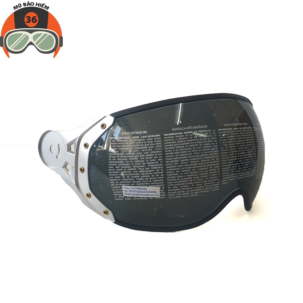 Kính thay thế mũ bảo hiểm Andes Sunda - kính chính hãng