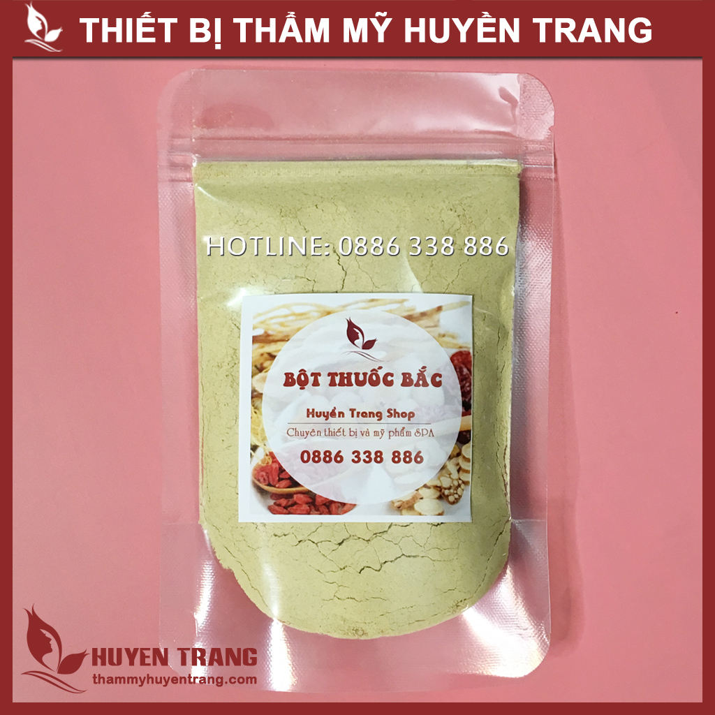 Bột Thuốc Bắc 24 Vị: Tắm Trắng Da, Giảm Mụn, Giảm Nám - Thẩm Mỹ Huyền Trang NANOCEE