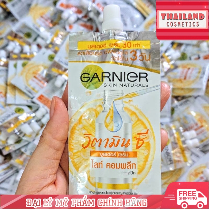 Thật 100% - Hộp 6 gói Garnier VÀNG ngừa mụn, nám - 08.7