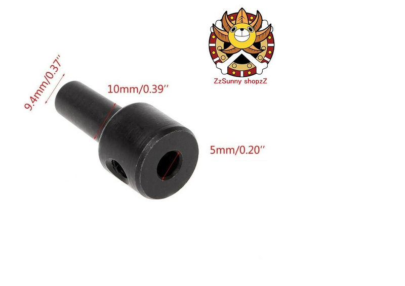 Một Khớp nối bằng thép đầu khoan B10 trục 5mm dành cho motor 775 !