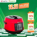 Nồi áp suất điện tử 5L Kangaroo model  KG5P3