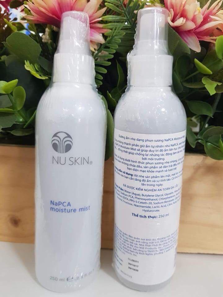 Dưỡng ẩm dạng nhẹ phun sương Nukin NaPCA - xịt khoáng Nuskin, sản phẩm tốt, chất lượng cao và cam kết hàng đúng như hình ảnh