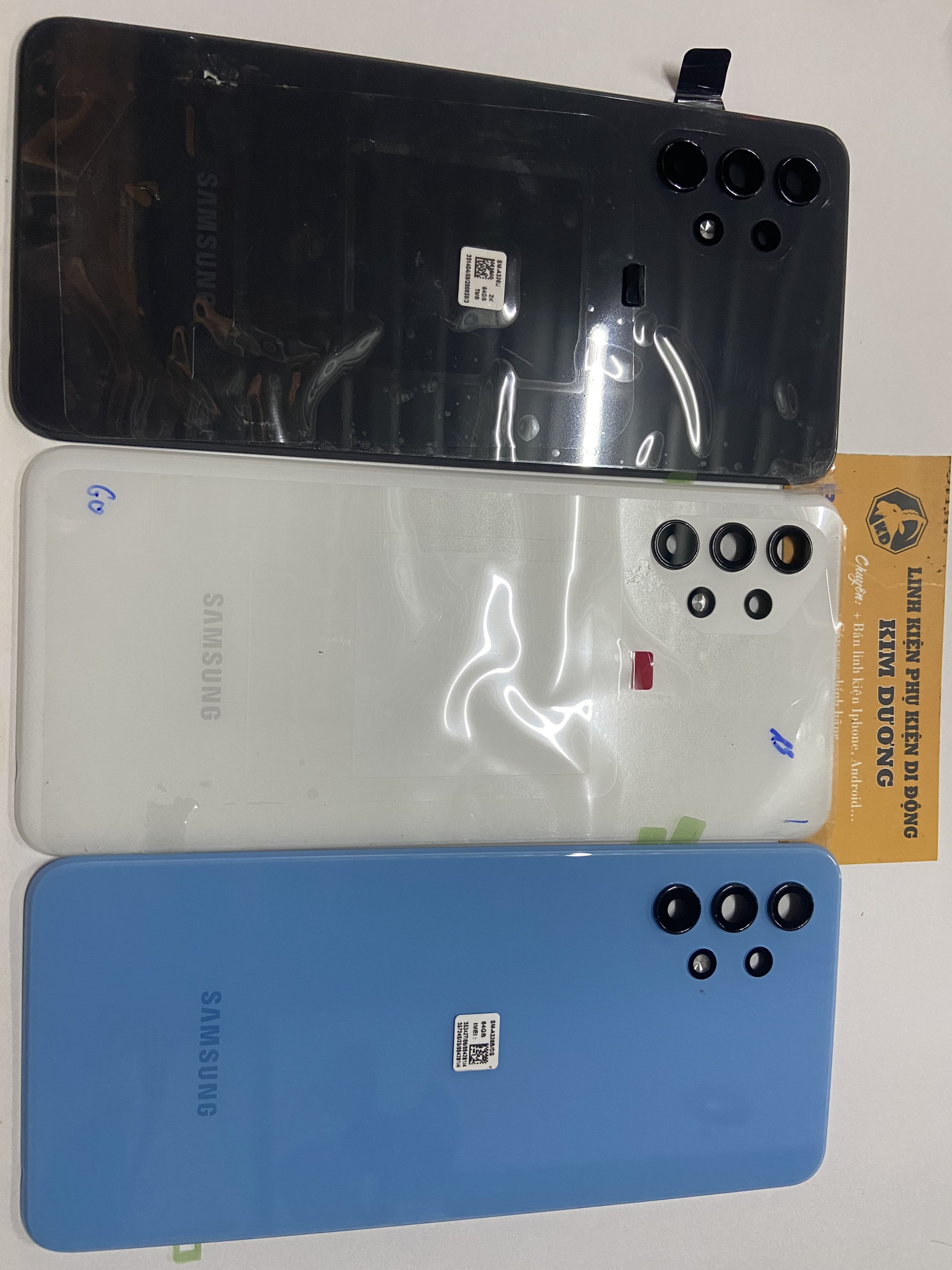 Nắp lưng Samsung Galaxy A32 / Samsung Galaxy A32 , nguyên siêu nilong bảo vệ. kèm kính camera.