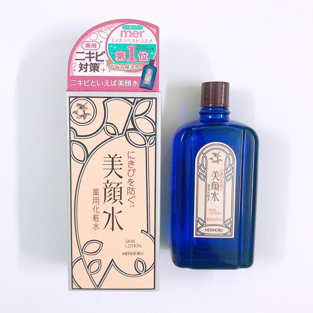 Lotion ngừa mụn Meishoku Bigansui Nhật Bản 90ml