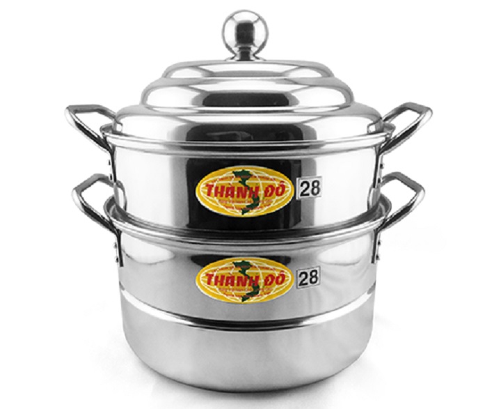 Xửng hấp inox 304 thành đô size 26cm