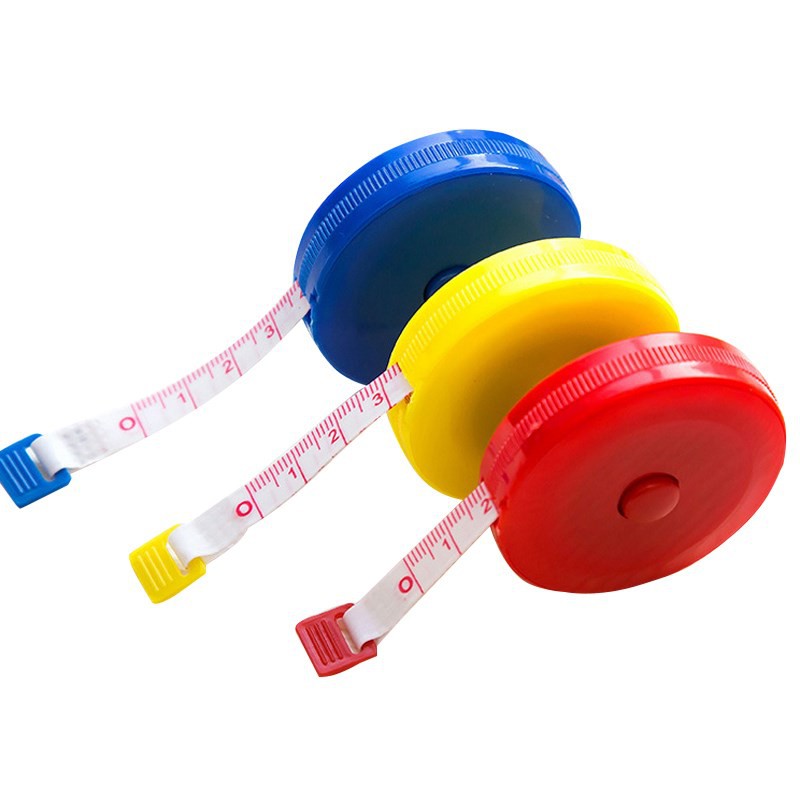 Thước cuộn tròn dài 150cm - giao màu ngẫu nhiên