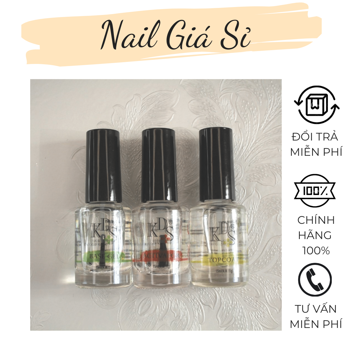 Sơn bass, top, liên kết bột nhúng kds chính hãng