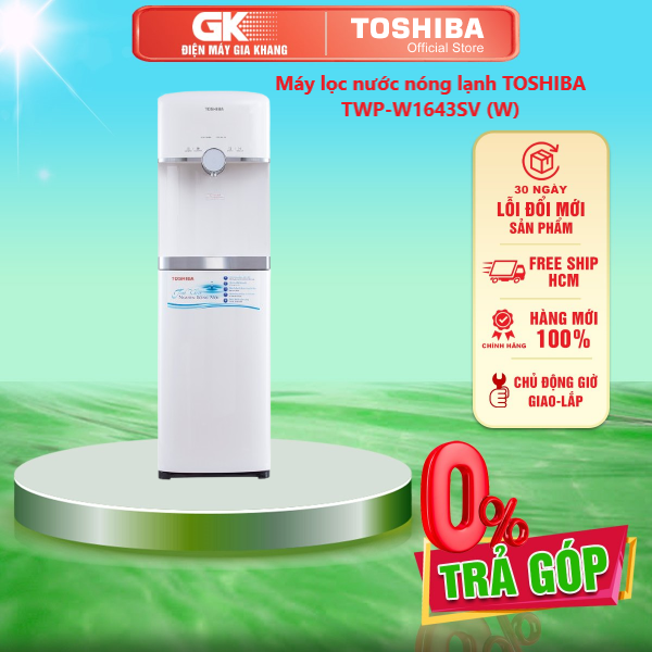 Máy Lọc Nước RO Có Chức Năng Nóng Lạnh TOSHIBA TWP-W1643SV (W) - Công nghệ làm lạnh BLOCK 550W - 100W - GIAO TOÀN QUỐC - FREESHIP HCM