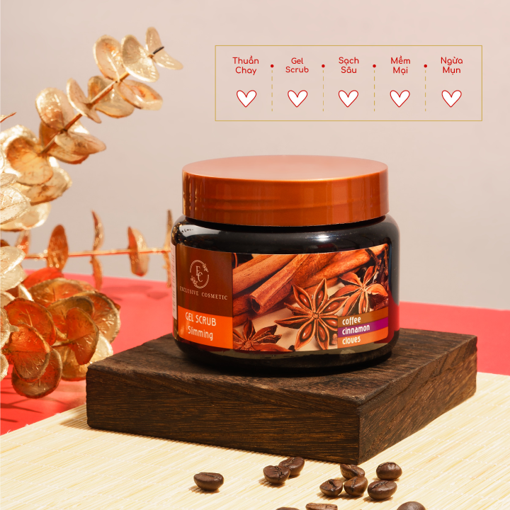 Tẩy Tế Bào Chết Toàn Thân Chiết Xuất Quế Hồi & Cafe Exclusive Belarus 380g (Bản Giới Hạn HSD: 12/2024)