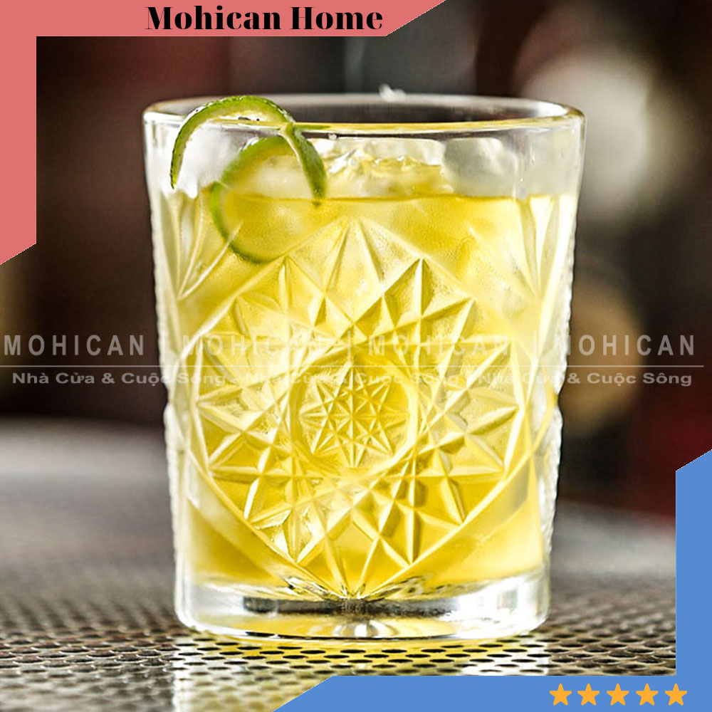 Ly thủy tinh uống rượu Libbey Hobstar Shot Glass 59ml, cốc thủy tinh nhỏ đẹp uống whisky, cocktail MOHICAN LIBG-926835