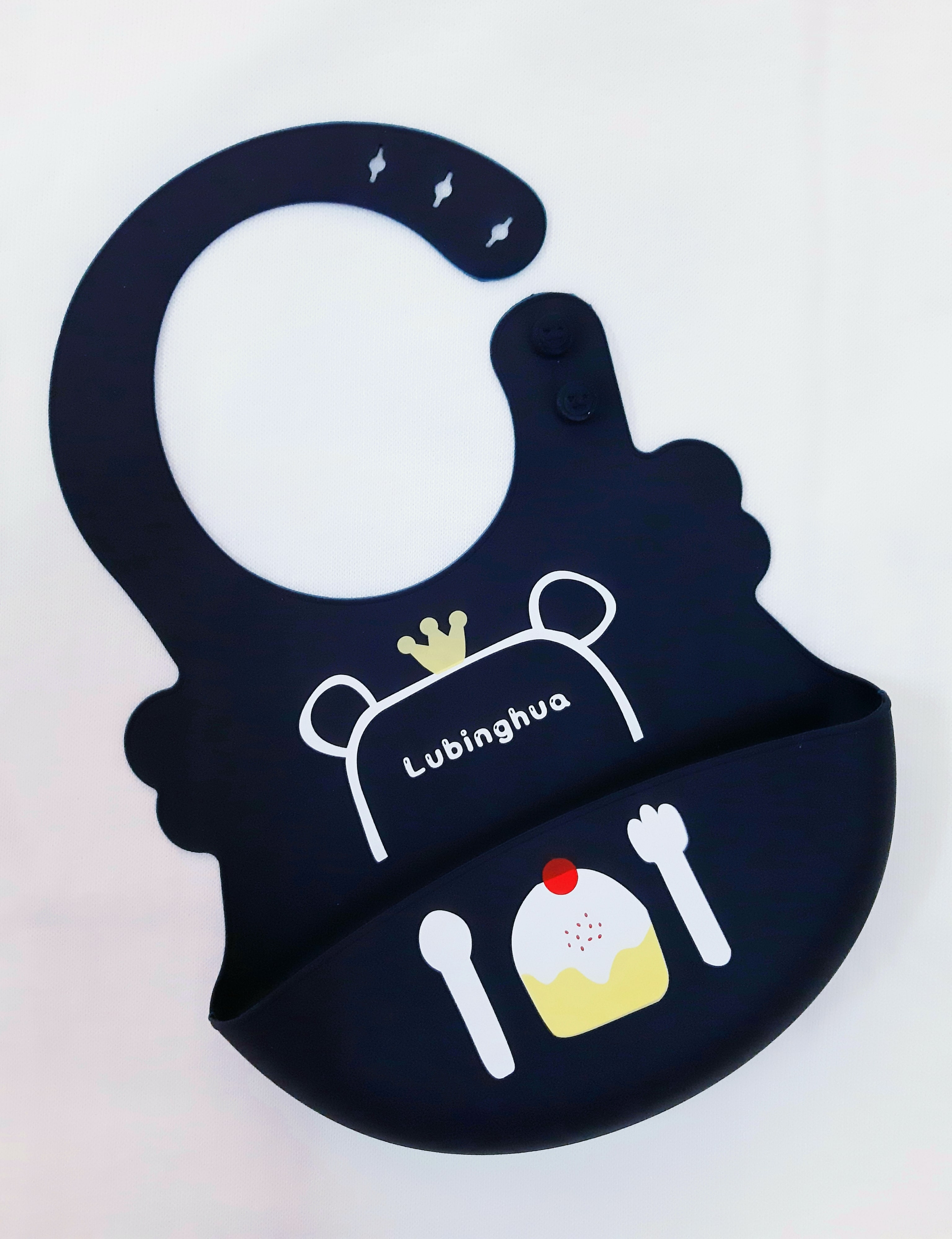 Yếm Ăn Dặm Silicon Cao Cấp Mềm Min Cho Bé