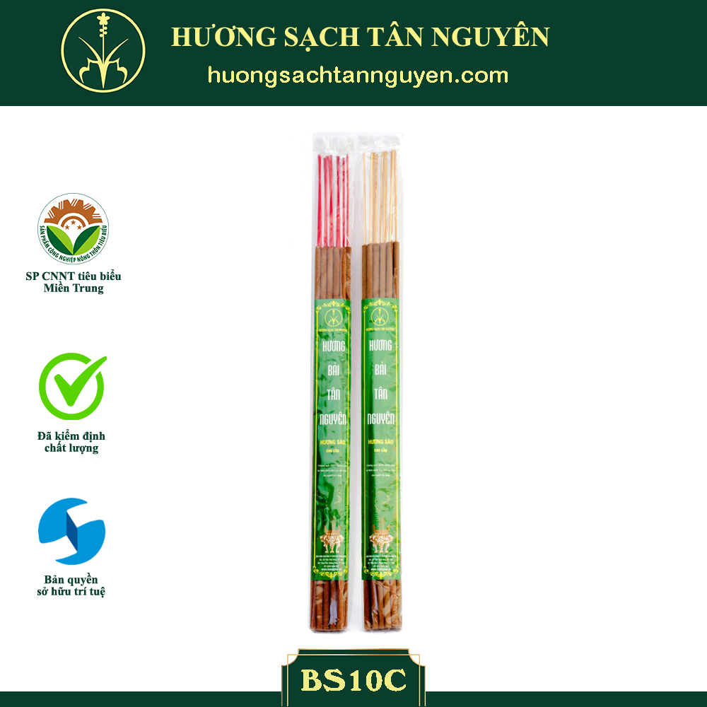 Hương Sạch Tân Nguyên, hương sào, nhang bài sào cháy lâu, cháy 2h đến 4h, dài 50cm 70cm