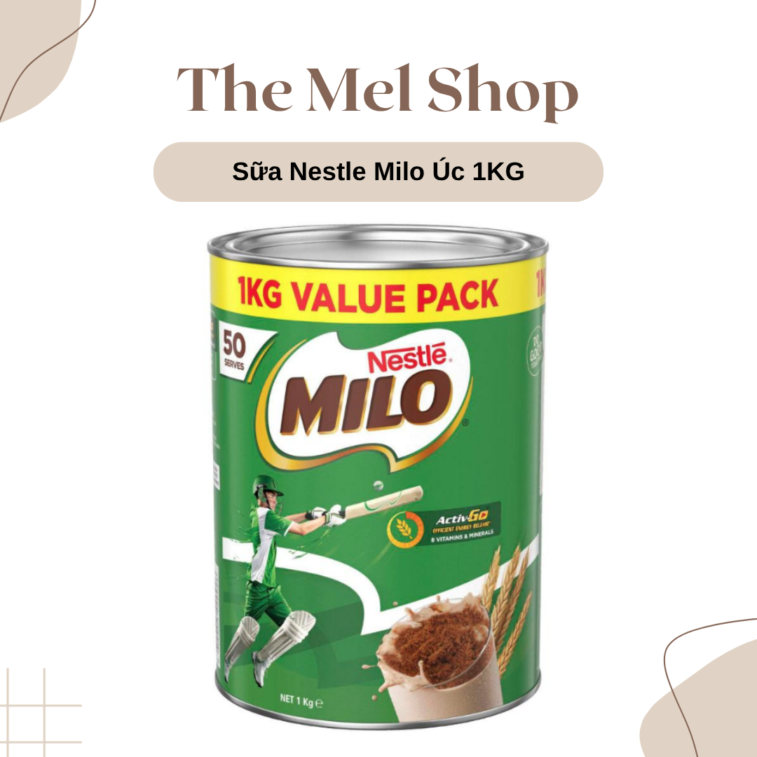 [HSD 03.2027] Sữa Nestle Milo Úc 1KG