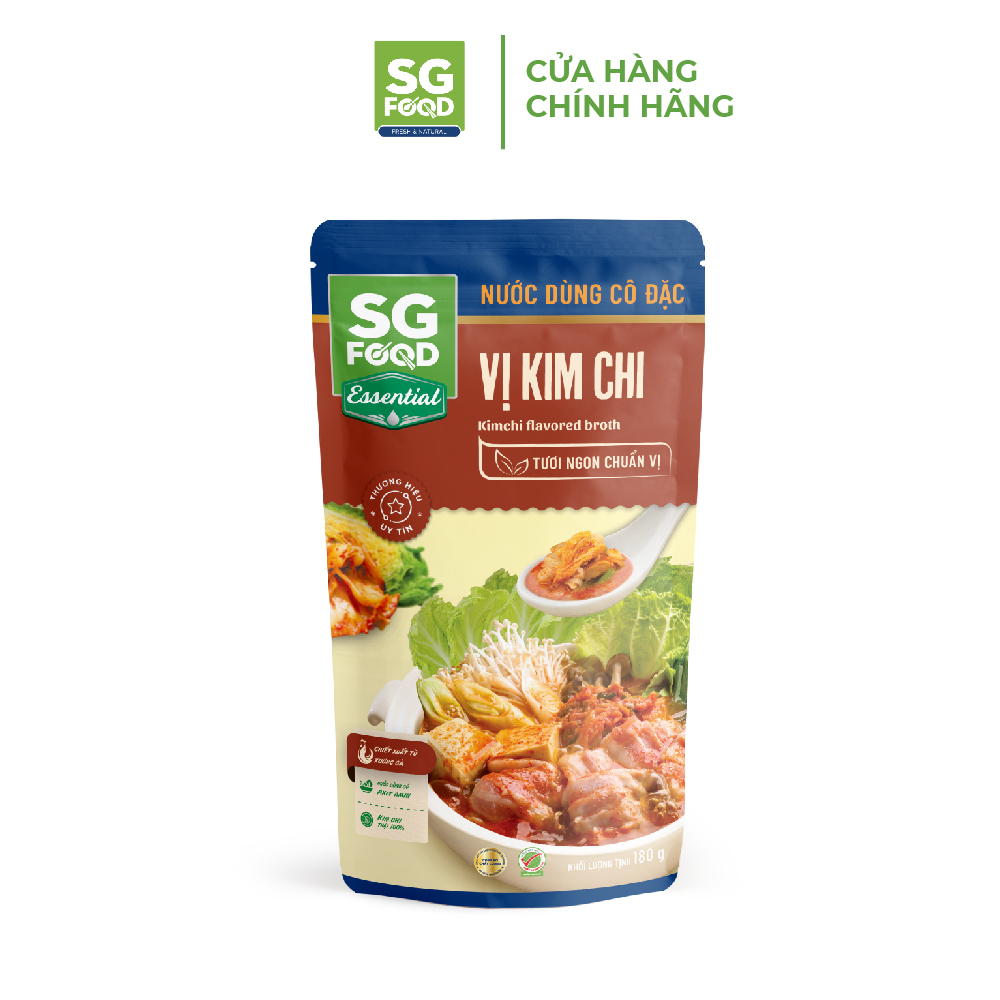 Nước Dùng Cô Đặc Vị Kim Chi Sài Gòn Food 180G