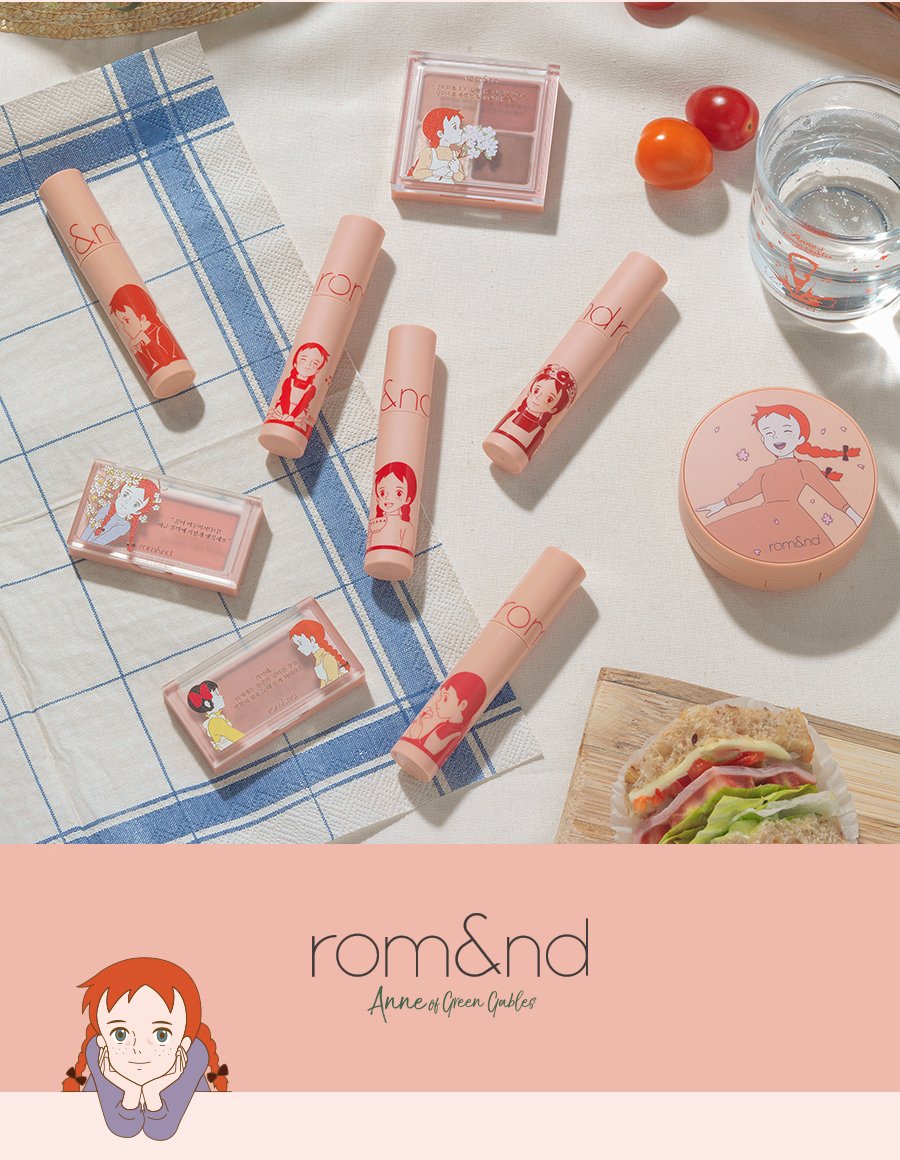 [HCM][Phiên Bản Giới Hạn Romand X Anne] Son Tint Lì Romand Juicy Lasting Tint