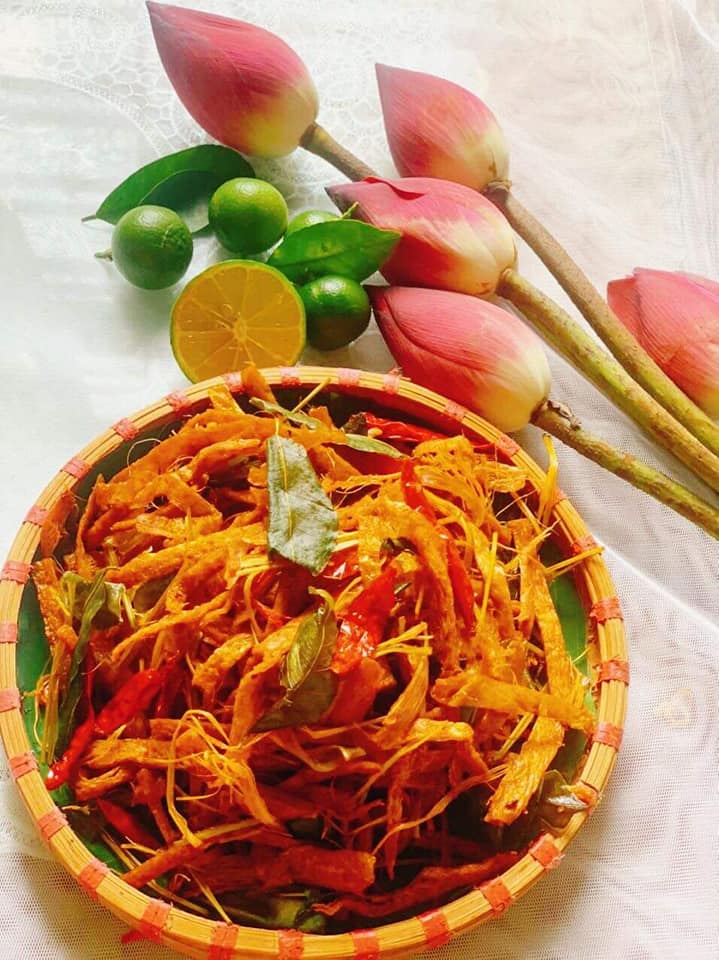 Khô Gà Lá Chanh Chay chuẩn vị nhà làm |Ăn vặt thuần chay