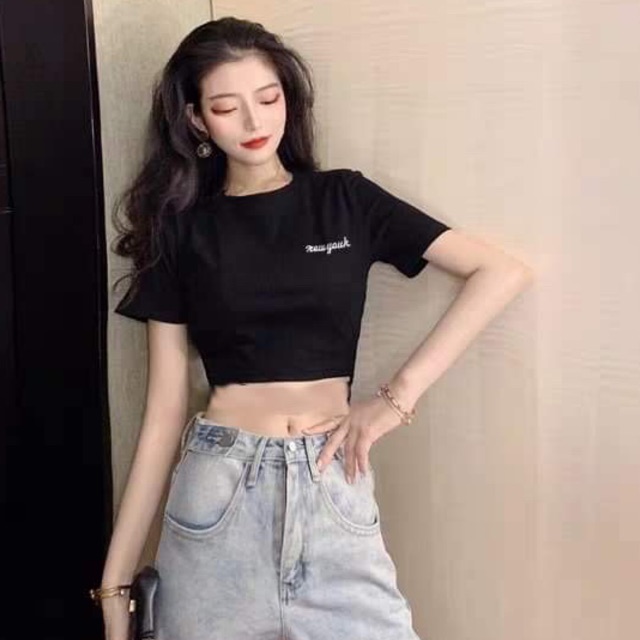 Áo croptop bo newyok H&Đ, áo kiểu nữ, áo thun nam nữ, quần khaki, quần nữ, sét bộ mặc ở nhà, áo thun tay dài, quần jean ống rộng- TIMON