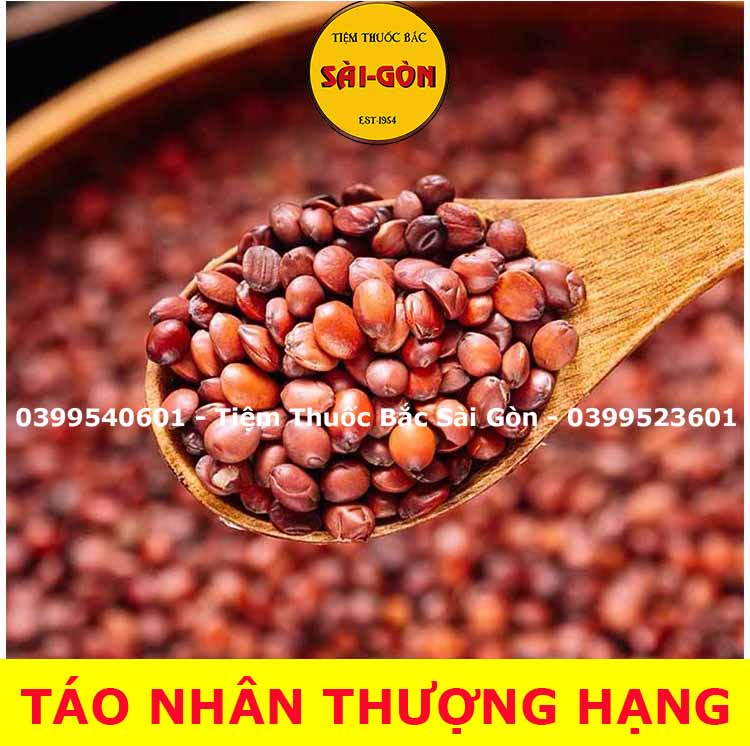 Táo nhân đã sao thơm 100gram