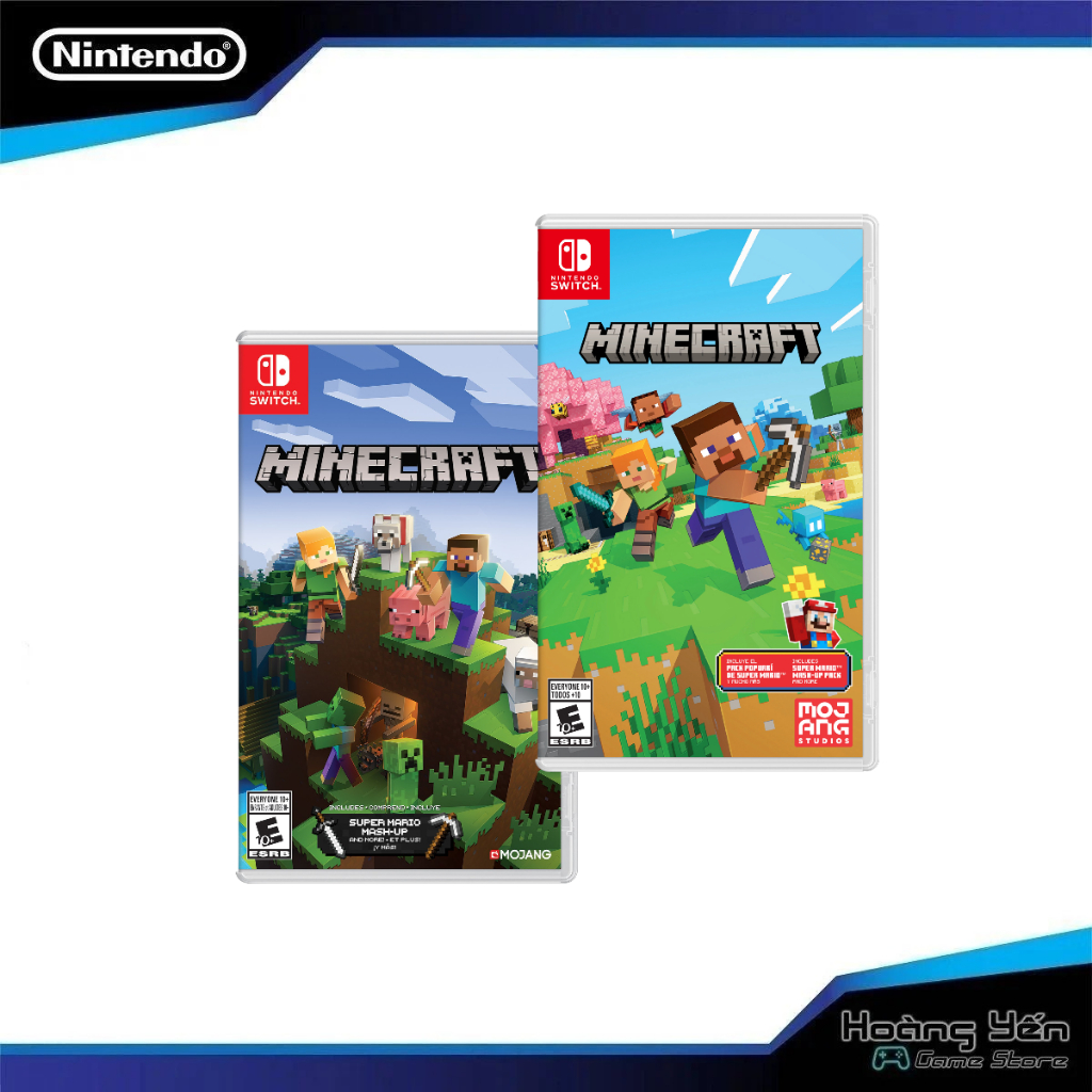 Minecraft Starter Pack Nintendo Switch Game Cartridge