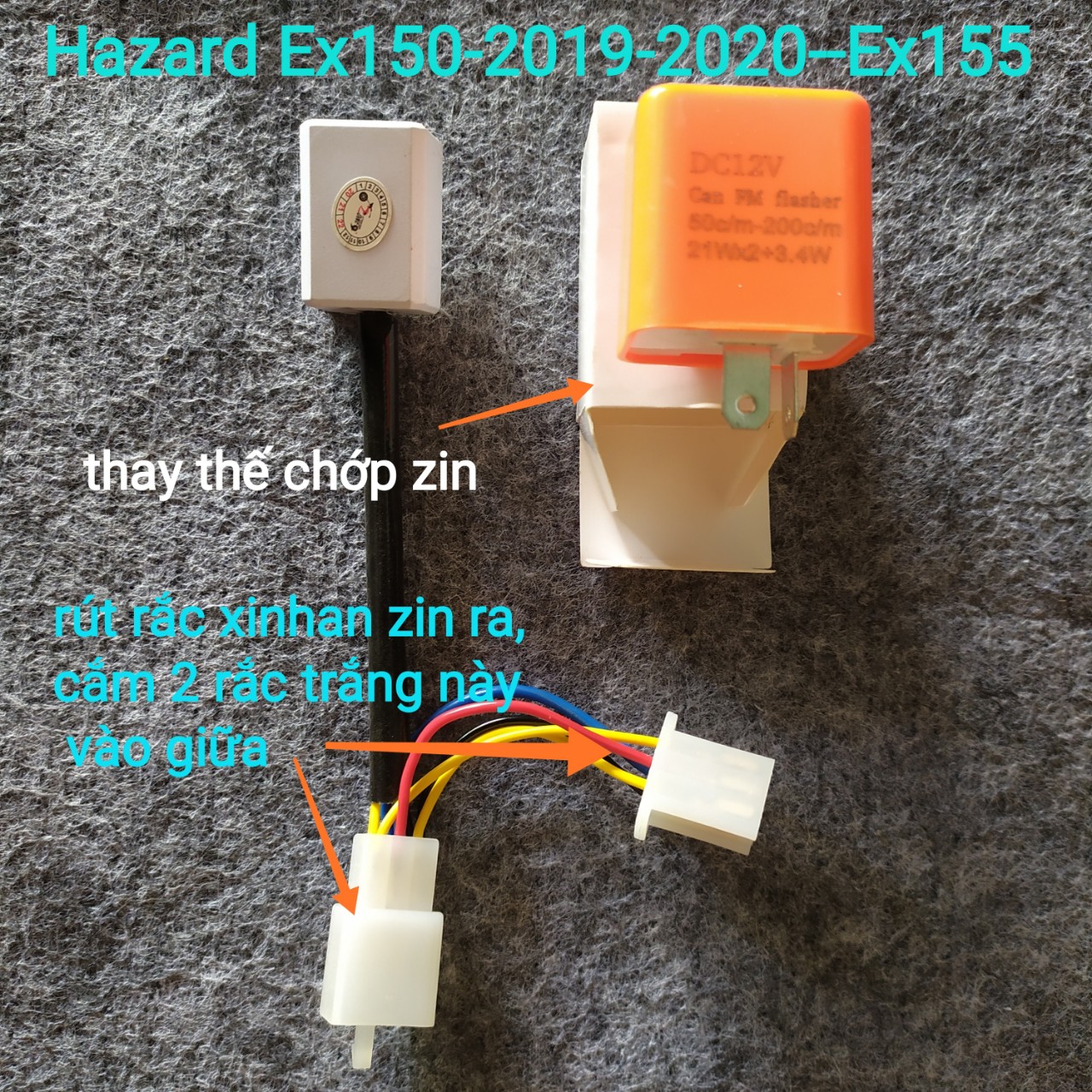 Mạch hazard ưu tiên cho exciter 150 đời 2015-2020 | ex155 | ex135