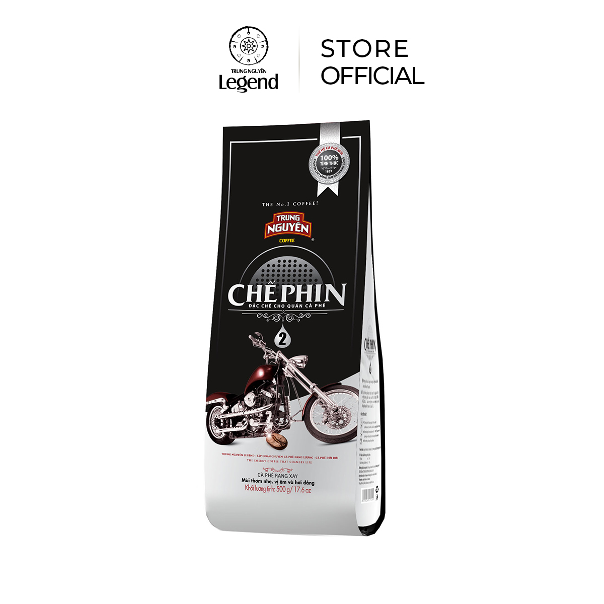 Cà phê rang xay chế phin 2 - 500gr