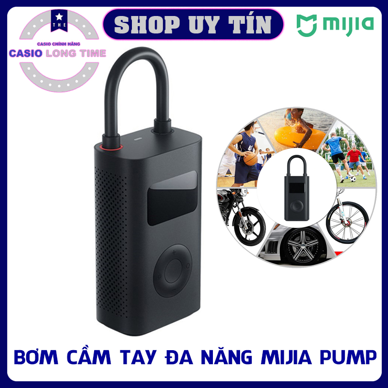 Bơm Cầm Tay Đa Năng Xiaomi Mijia Pump Bơm Lốp Ô Tô Xe Máy Xe Đạp Bằng Pin Tiện Lợi Bơm Xiaomi Bơm Bóng Cầm Tay Bơm Không Dây Di Động Bơm Cầm Tay Mang Đi Du Lịch Tiện Lợi