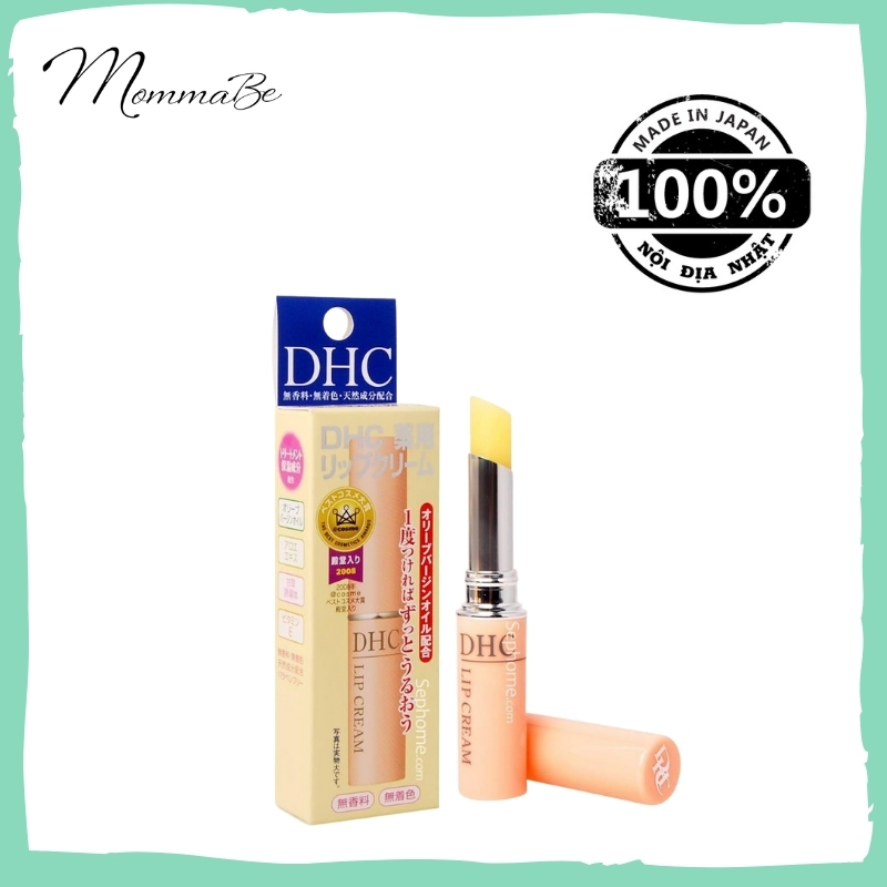 Son dưỡng môi dhc lip cream - không màu - nội địa nhật