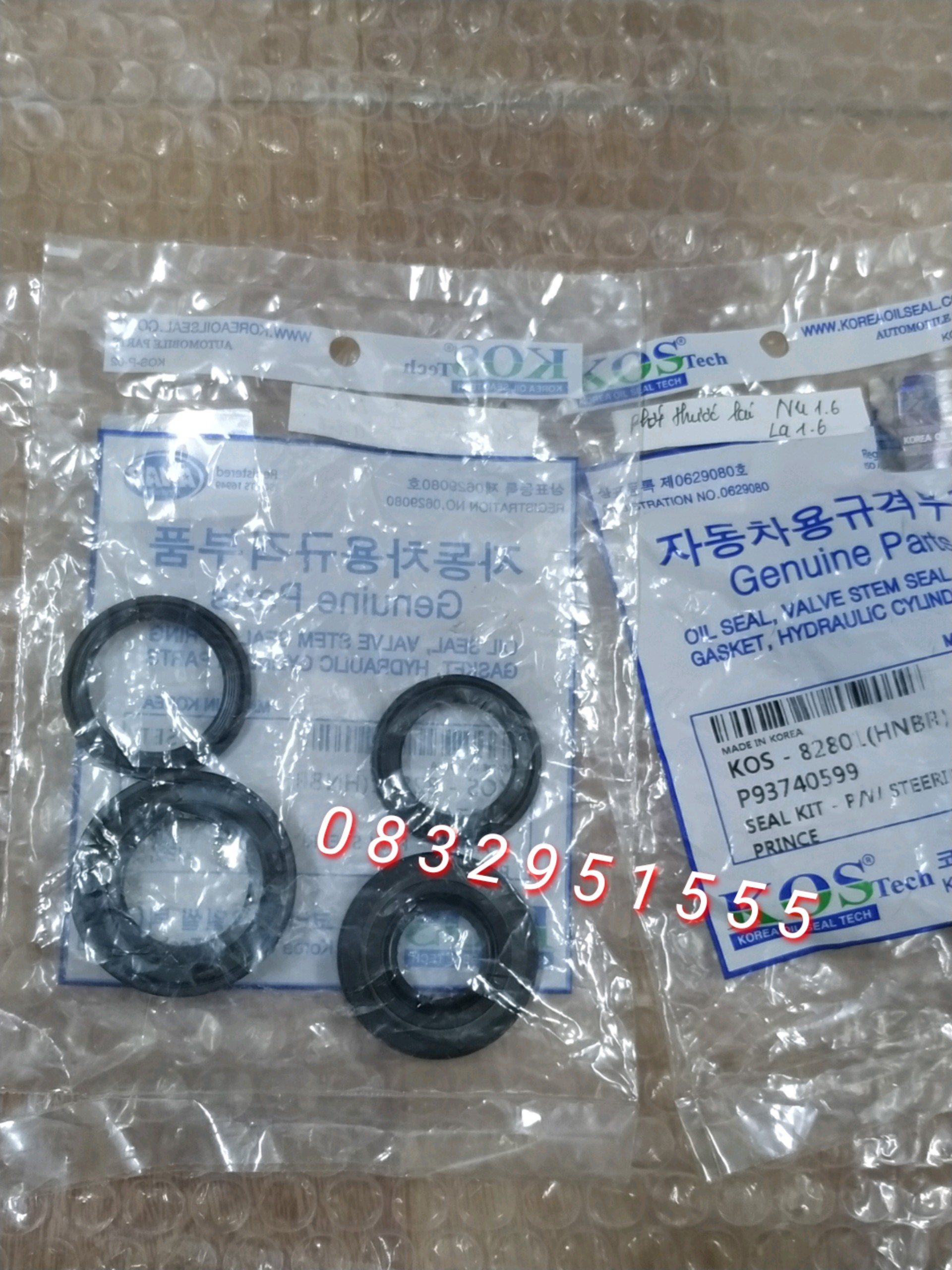 bộ phớt thước lái Nubira 1.6 , Lacetti 1.6 , korea