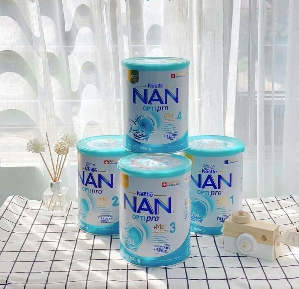 Sữa Nan Nga optipro đủ số 1,2,3,4