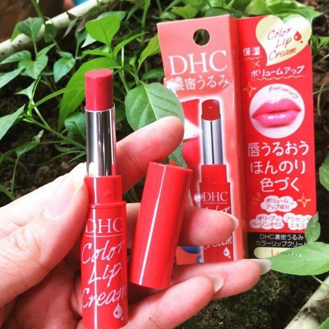 Son Dưỡng DHC Lip Cream màu Đỏ