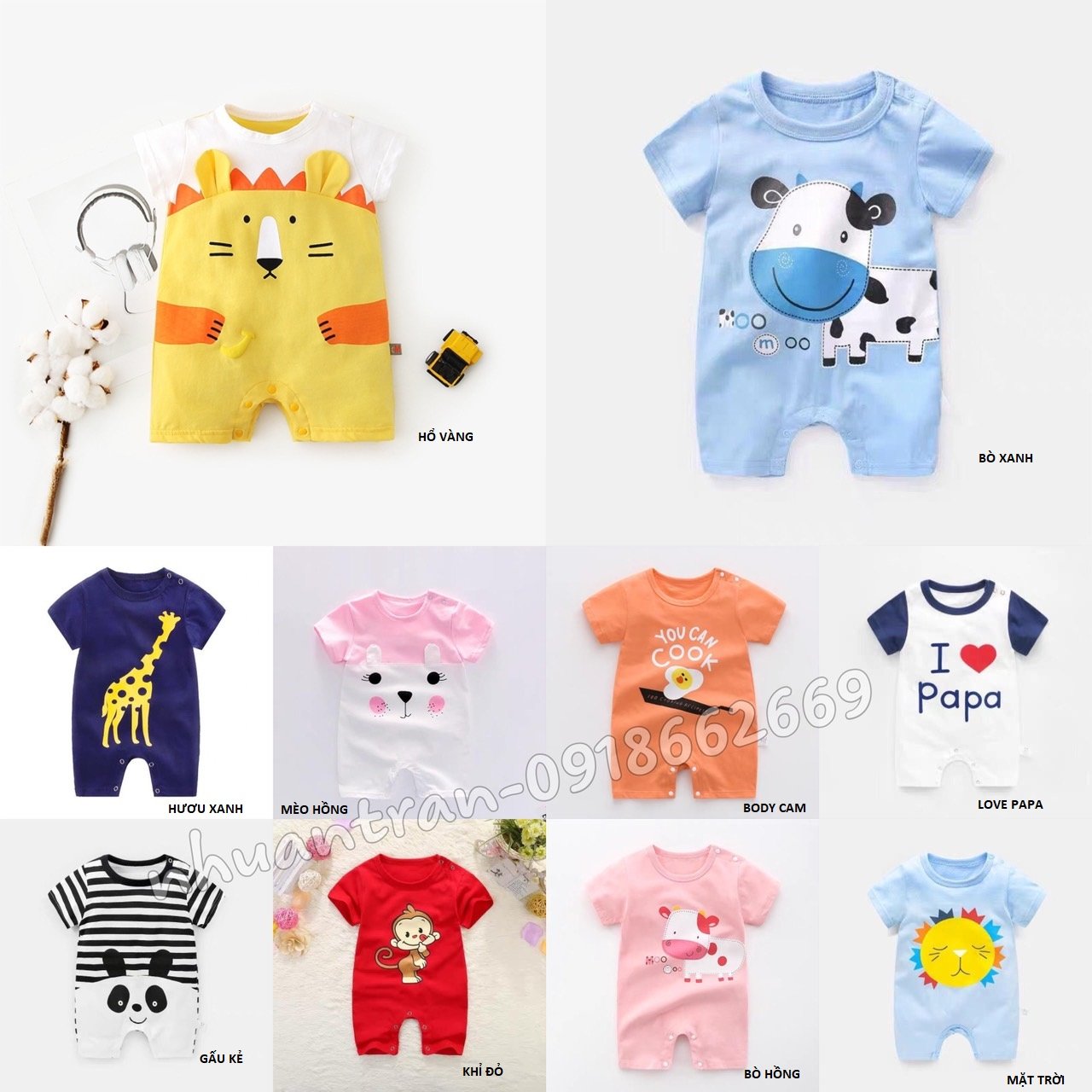 [FREESHIP 25K đơn 99K] Quần áo trẻ em, body bé trai.body bé gái size 3-14kg