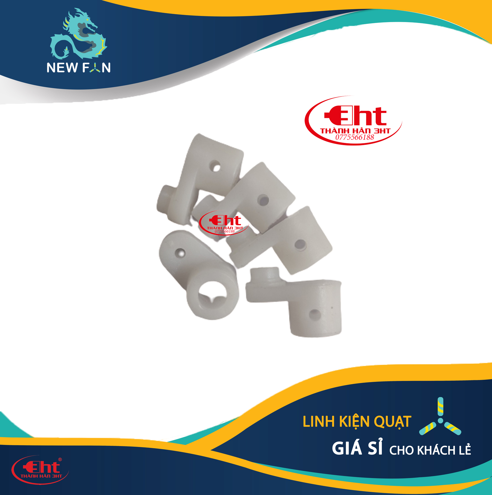 Gù quạt cho nhông đảo - quạt treo
