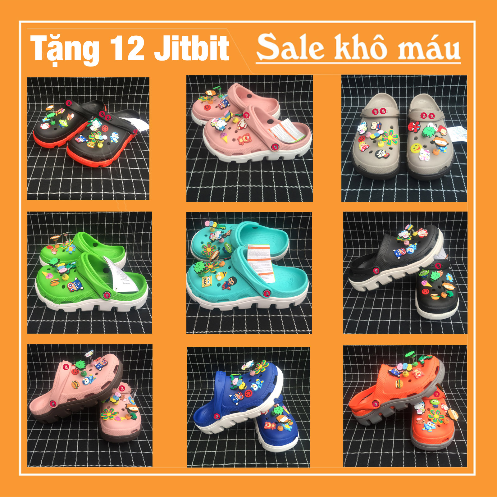 Tổng hợp những màu bán chạy nhất 2020 cập nhật mới nhất, tặng kèm 12 jitbitz, dép crocs, dép sục, dép crocs nam, dép crocs nữ, dép quai ngang, dép nam, dép nữ, dép đi mưa, dép đôi, dép cặp