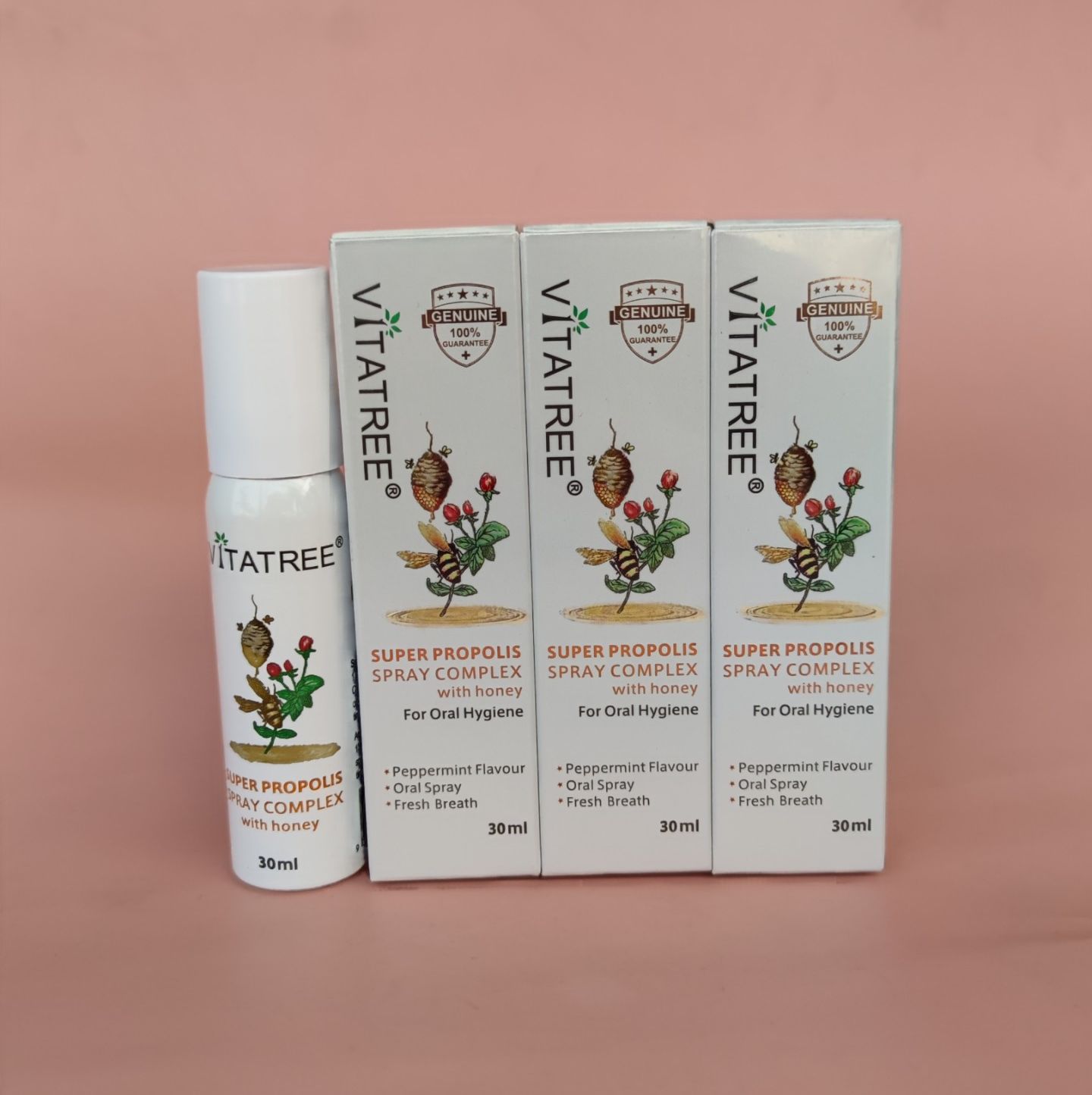 Xịt Keo Ong Vitatree - [FreeShip Max] - vuonbeyeu