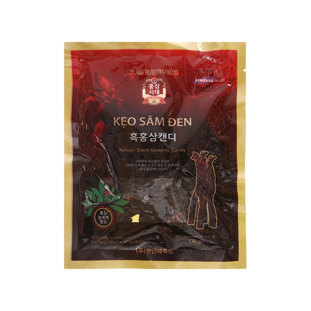 Kẹo sâm vitamin hàn quốc 200g