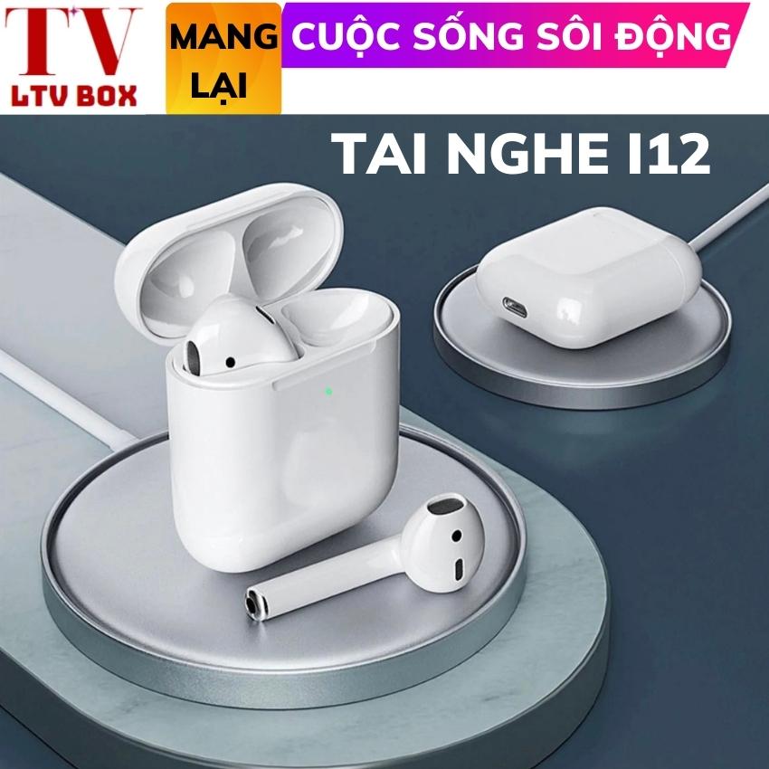 Tai Nghe Bluetooth không dây l12 tai nghe âm thanh pass chuẩn lọc âm tốt tai nghe không dây mini