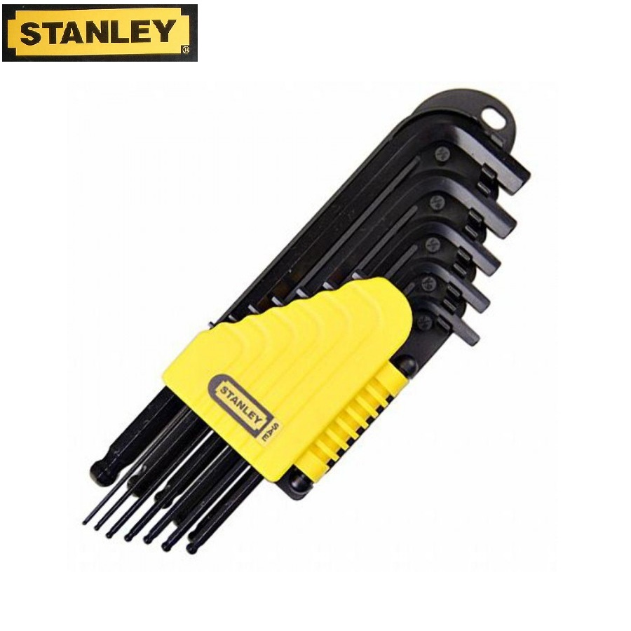 Bộ lục giác 12 chi tiết hệ in 1/16 - 3/8 stanley 69-257
