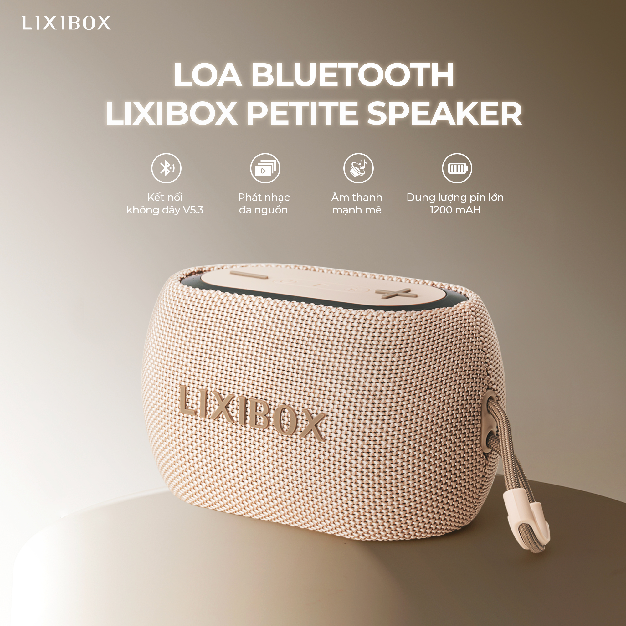  Loa Bluetooth Lixibox Petite Speaker 