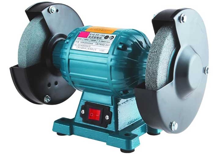 Máy mài hai đầu dca ase125