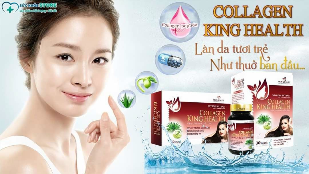 [Coll02]Viên uống bổ sung Collagen ngăn ngừa lão hóa giúp da sáng mịn lọ 30 viên