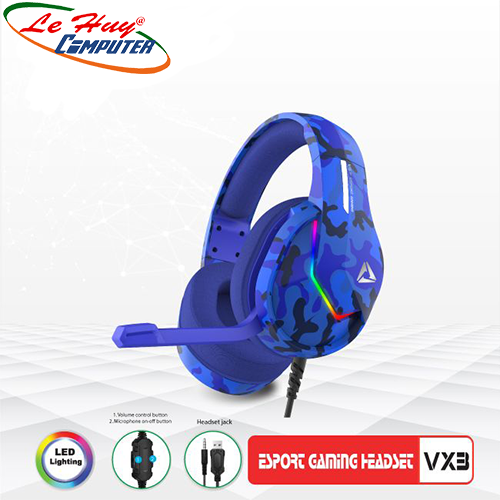 Tai nghe vsp esport gaming vx3