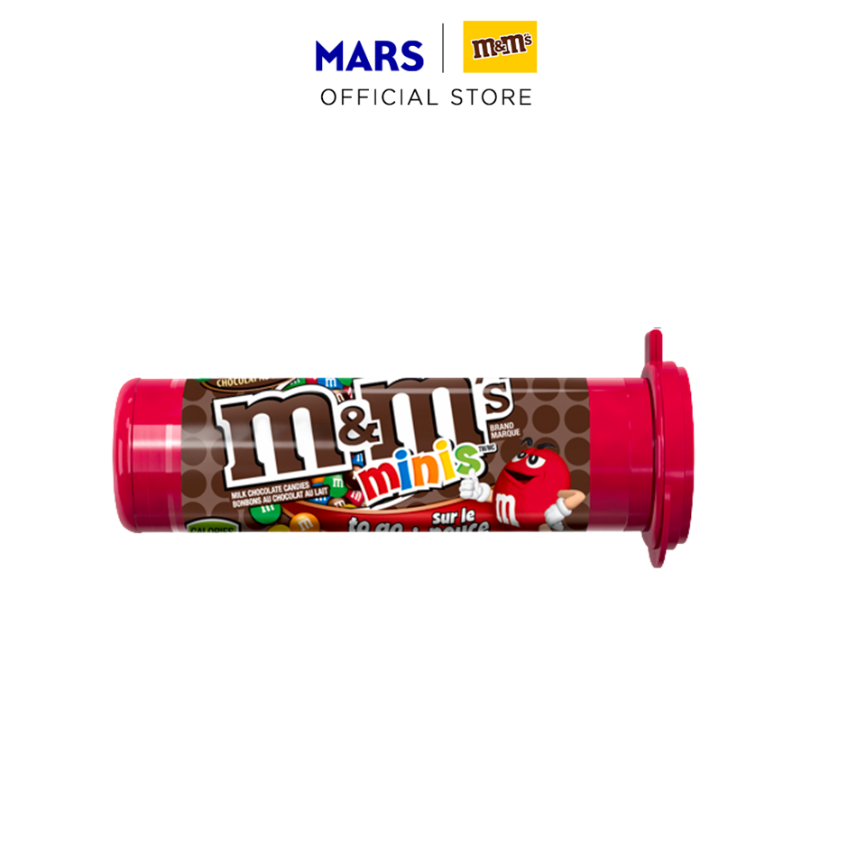QUÀ TẶNG Kẹo Chocolate M&M s Minis Tube Phiên bản Mini 30.6g