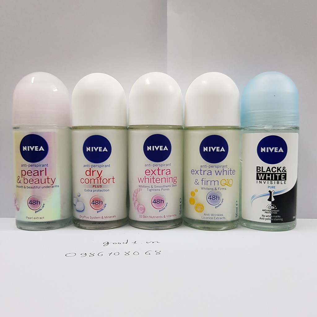 Lăn khử mùi Nivea  Đức - Lăn nách Nivea - Lăn khử mùi Nivea nam và nữ 50ml