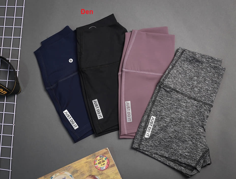 Quần legging đùi nâng mông cạp cao siêu hot siêu co giãn loại 1 big size đến 85kg