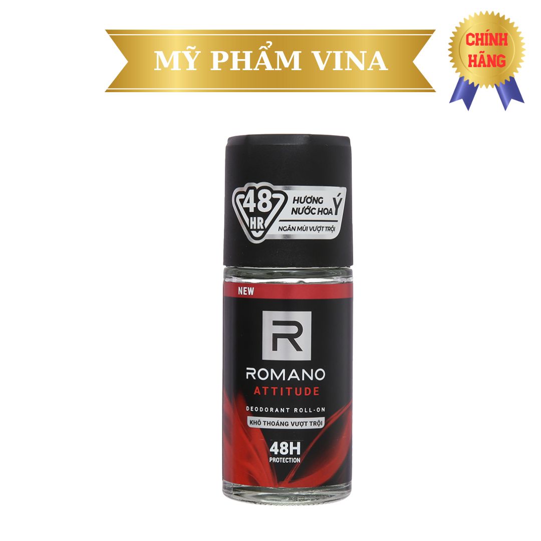 Lăn Khử Mùi Hương Nước Hoa Romano Attitude 50ml